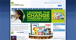 Desktop Screenshot of insecticidesindia.com